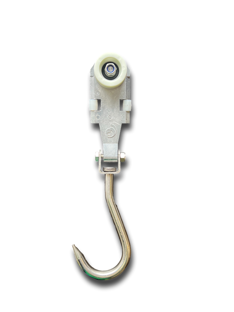 Meat Rail Hook - Twin Track 19mm - Stock Clearance • AES Food Equipment